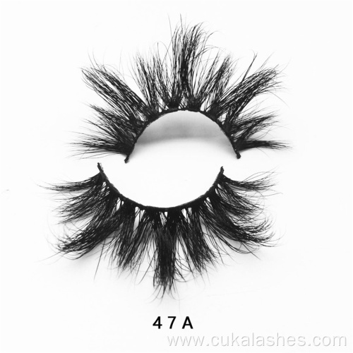 thick fluffy mink lashes 25mm 5d mink eyelashes